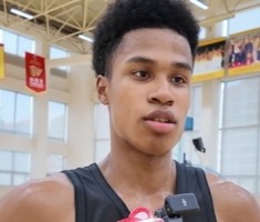 彰华非：新秀赛季希望努力融入广东队 教练给机会尽可能抓住